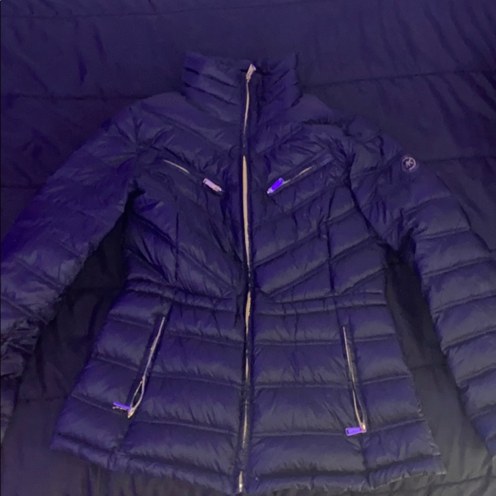 Black with orange authentic Michael Kors puffer